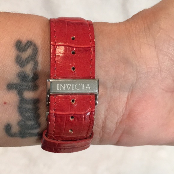 Ladies Invicta chrono watch with diamonds - Picture 3 of 5